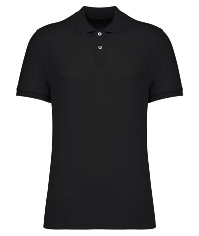 Native Spirit Men's Eco-Friendly Piqué Knit Polo Shirt