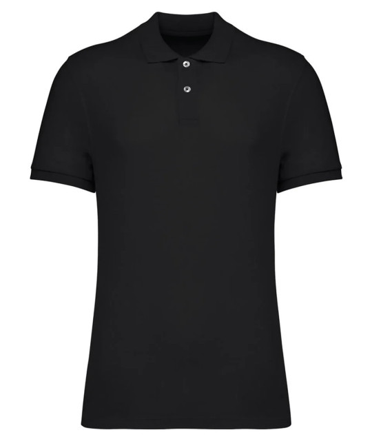 Native Spirit Men's Eco-Friendly Piqué Knit Polo Shirt