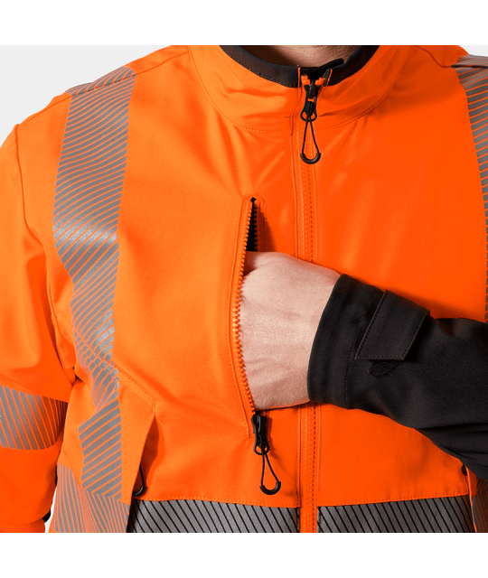 Helly Hansen Workwear ICU BRZ Varsel Jacka Helly Hansen | ADT Tryck