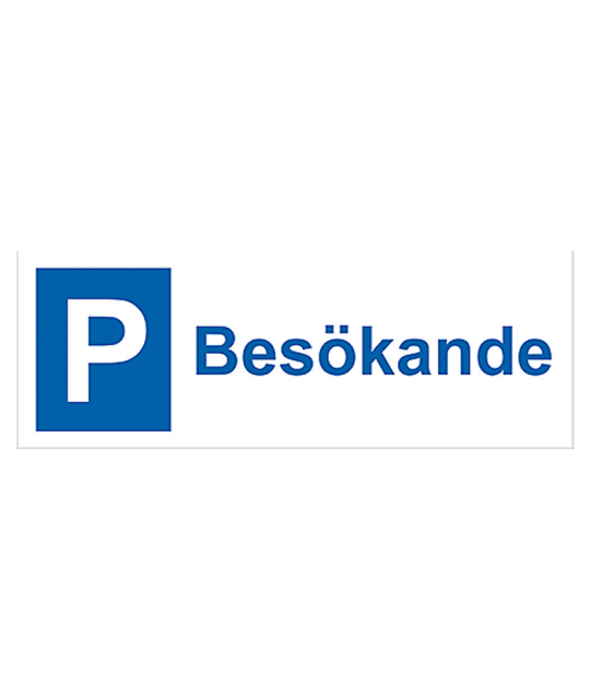 ADT Parkeringsskyltar 4-Färg Reflex