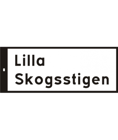 copy of Gatunamnsskylt I-profil 150 mm