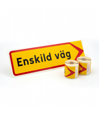 copy of Dekorvinyl på Reflexfolie till Gatunamn- & Vägvisarskylt