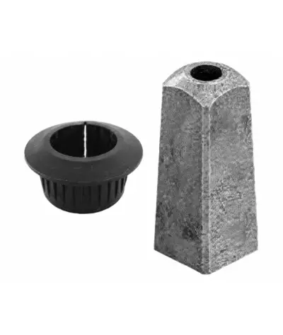 ADT Sign base 30 kg Complete 60 mm
