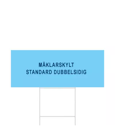 ADT Broker sign 500 x 200 mm 4-Colour