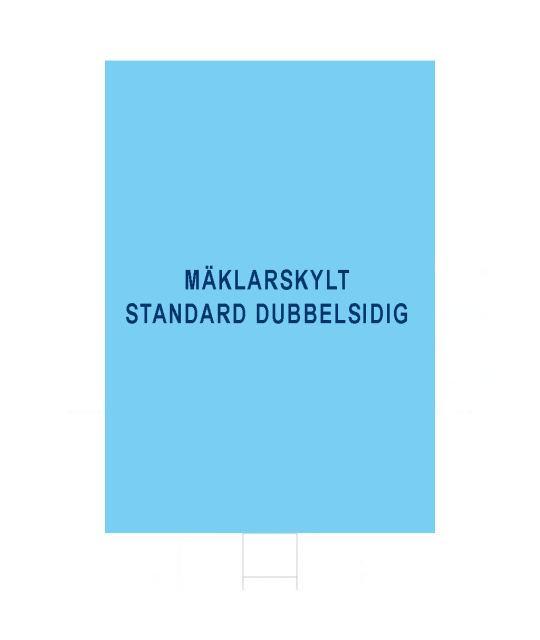 ADT Mäklarskylt 700 x 1000 mm 4-Färgs | ADT Tryck