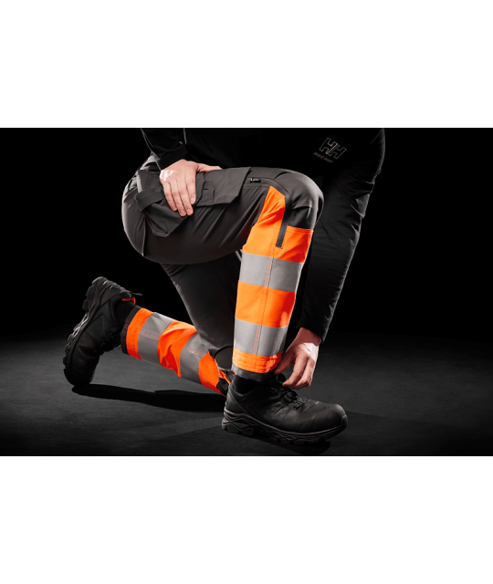 Helly Hansen Workwear Alna 4X Varsel Hantverksbyxa kl 1