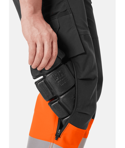 Helly Hansen Workwear Alna 4X Varsel Hantverksbyxa kl 1