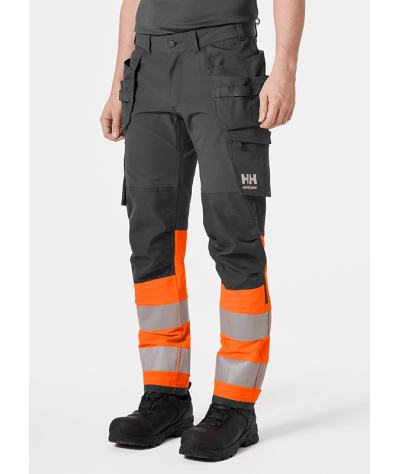 Helly Hansen Workwear Alna 4X Varsel Hantverksbyxa kl 1