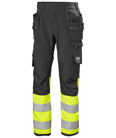 Helly Hansen Workwear Alna 4X Varsel Hantverksbyxa kl 1