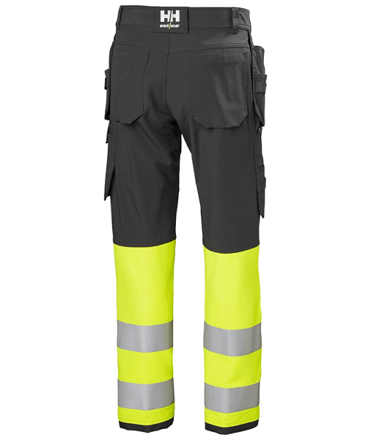 Helly Hansen Workwear Alna 4X Varsel Hantverksbyxa kl 1