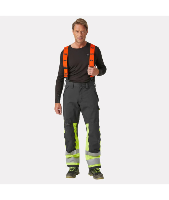Helly Hansen Workwear Alna 2.0 Varsel Fodrad Hängselbyxa kl 1