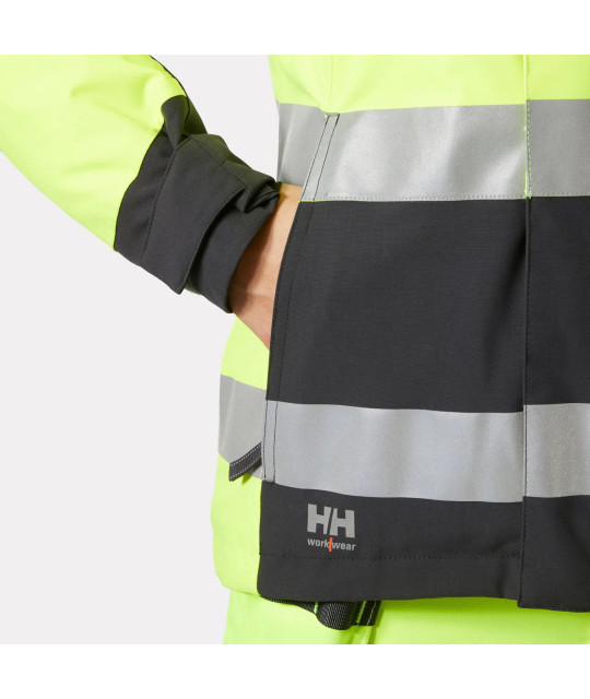 Helly Hansen Workwear Dam Alna 2.0 Varsel Vinterjacka Helly Hansen ...