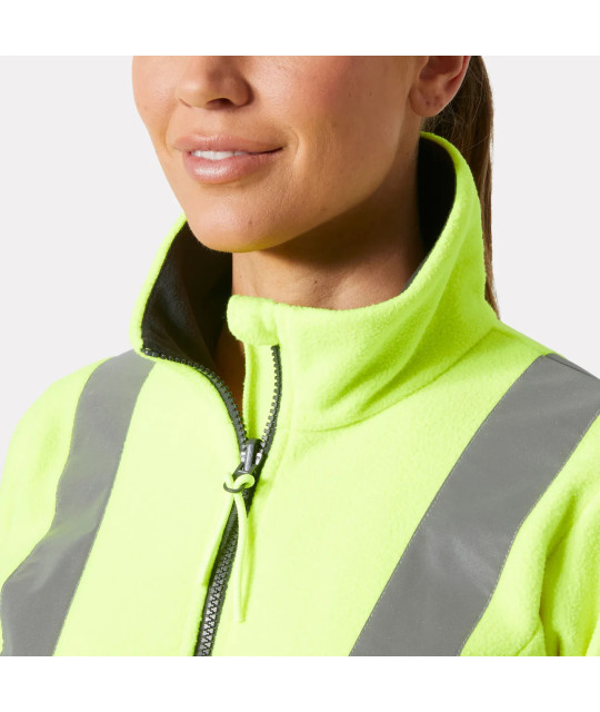 Helly Hansen Workwear Dam Alna 2.0 Varsel Fleecejacka Helly Hansen ...