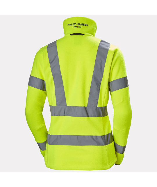 Helly Hansen Workwear Dam Alna 2.0 Varsel Fleecejacka Helly Hansen ...