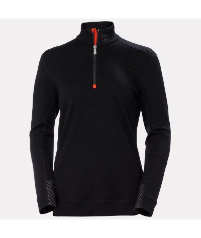Helly Hansen Workwear Dam LIFA Merino Underställströja Halvzip