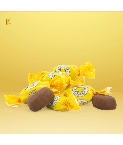 Karamello Twistad chokladöverdragen smörkola