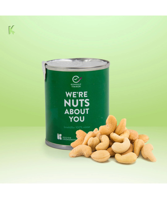 Karamello Snacks tin plate cashew nuts