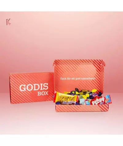 Caramel candy box