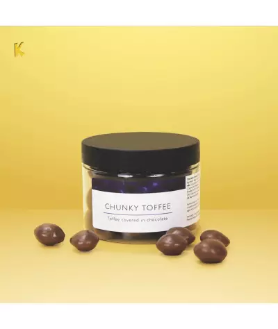 Caramello plastic jar small 100g
