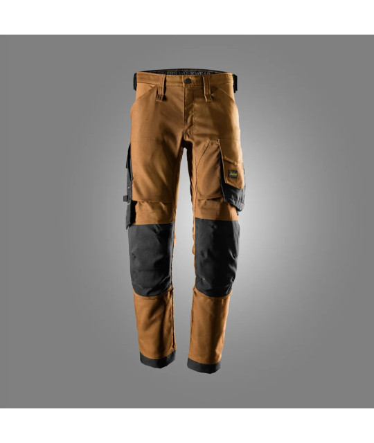Snickers Workwear Stretchbyxa i Canvas med hölsterfickor, Snickers ...
