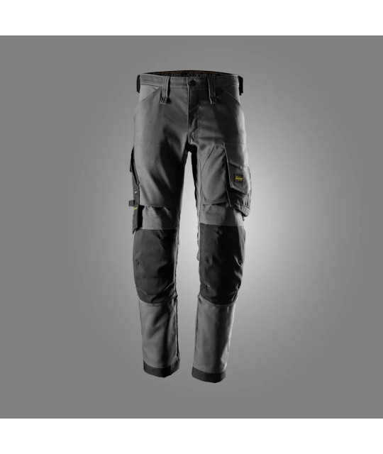 Snickers Workwear Stretchbyxa i Canvas med hölsterfickor, Snickers ...