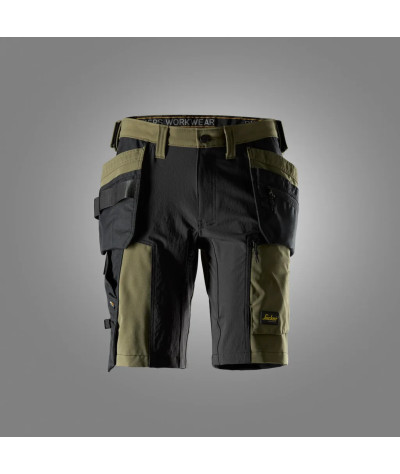 Snickers Workwear Stretchshorts med hölsterfickor, Snickers Workwea...