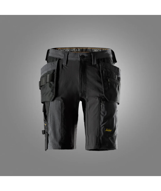 Snickers Workwear Stretchshorts med hölsterfickor, Snickers Workwea...