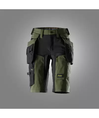Snickers Workwear Damshorts med stretch och avtagbara hölsterfickor...