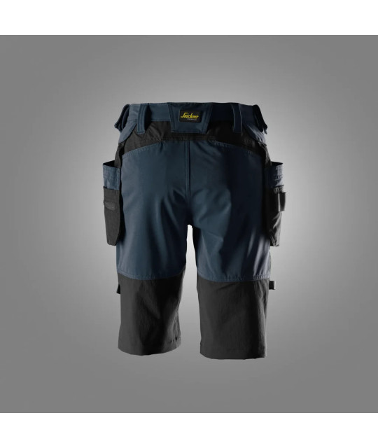 Snickers Workwear Women's stretch shorts with detachable holster pockets