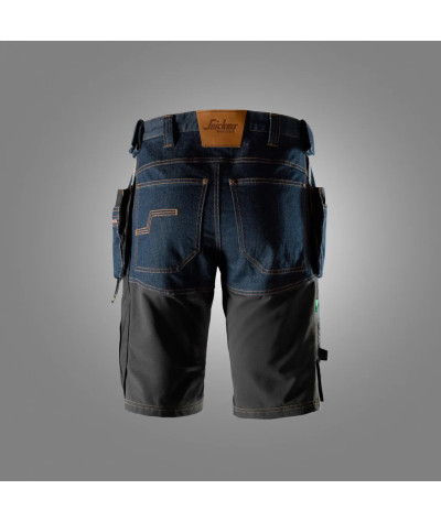 Snickers Workwear Denimshorts med hölsterfickor, Snickers Workwear ...