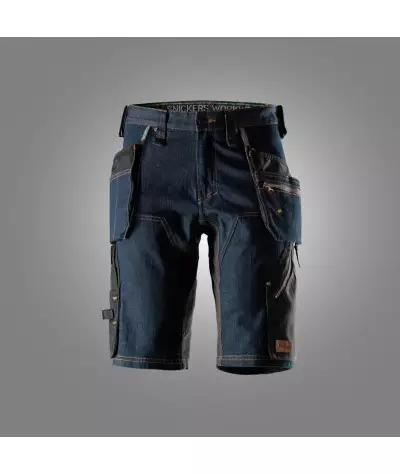 Snickers Workwear Denimshorts med hölsterfickor, Snickers Workwear ...