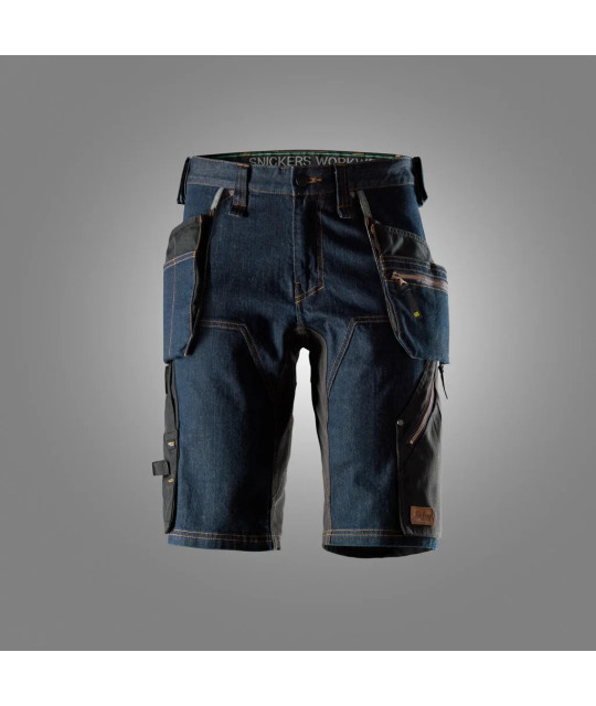 Snickers Workwear Denimshorts med hölsterfickor, Snickers Workwear ...
