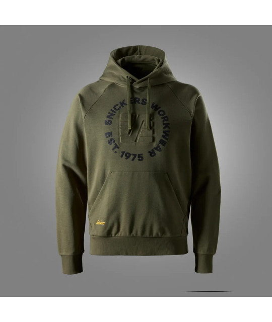 Snickers Workwear Huvtröja i frotté med logo, Snickers Workwear | A...