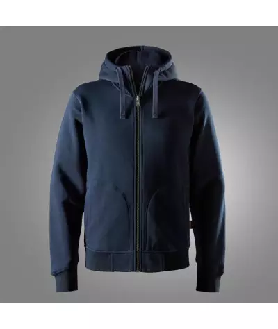 Snickers Workwear Kraftig huvtröja med hellång dragkedja, Snickers ...