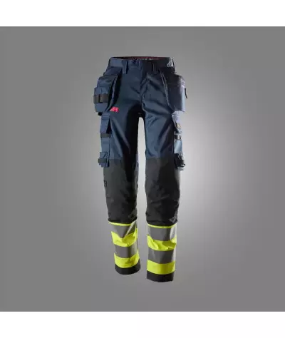 Snickers Workwear Stretchbyxa i dammodell med hölsterfickor, varsel...