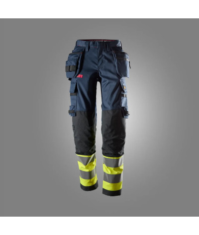 Snickers Workwear Stretchbyxa i dammodell med hölsterfickor, varsel...