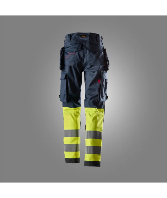 Snickers Workwear Stretchbyxa i dammodell med hölsterfickor, varsel...