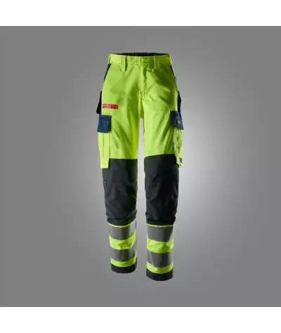 Snickers Workwear Stretchbyxa i dammodell, varselklass 2, Snickers ...