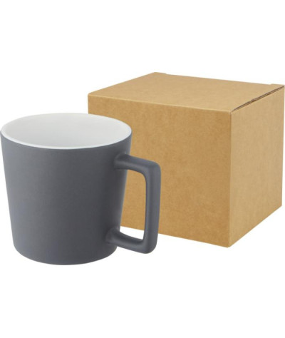 ADT Cali 370 ml keramikmugg med matt yta | ADT Tryck
