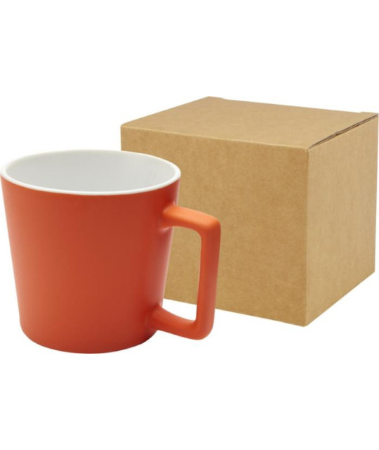ADT Cali 370 ml keramikmugg med matt yta | ADT Tryck