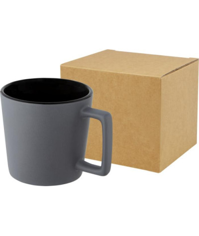 ADT Cali 370 ml keramikmugg med matt yta | ADT Tryck