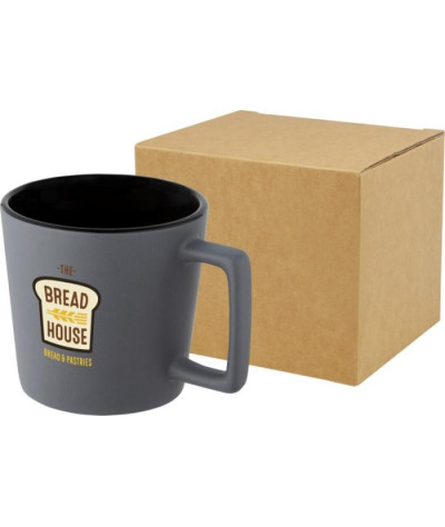 ADT Cali 370 ml keramikmugg med matt yta | ADT Tryck