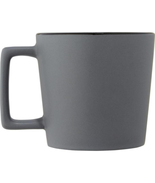 ADT Cali 370 ml keramikmugg med matt yta | ADT Tryck