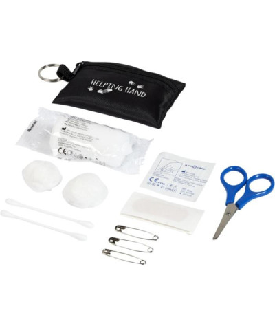 ADT Valdemar First aid kit in bag with keyring 16 pieces