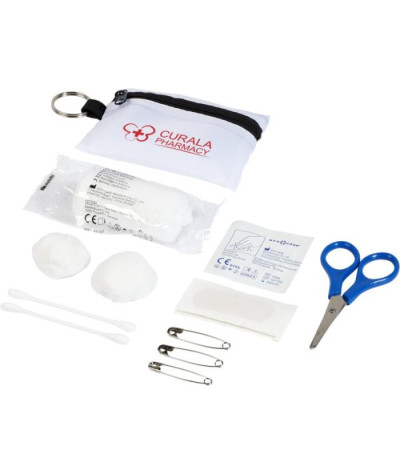 ADT Valdemar First aid kit in bag with keyring 16 pieces