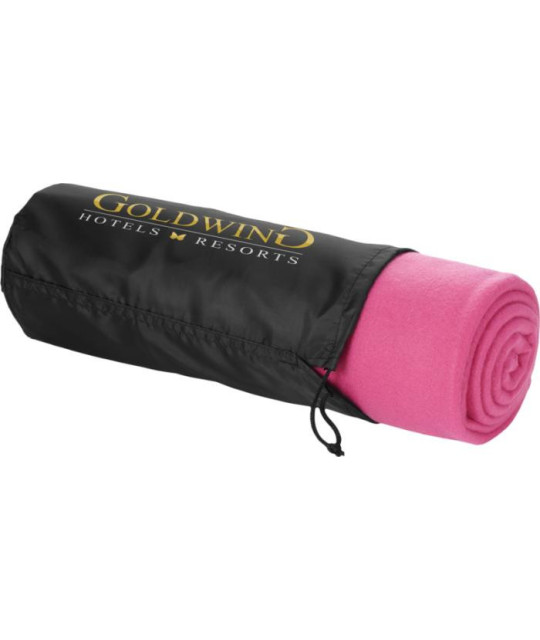ADT Huggy fleecefilt med påse 150 x 120 cm | ADT Tryck