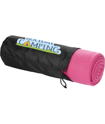 ADT Huggy fleecefilt med påse 150 x 120 cm | ADT Tryck