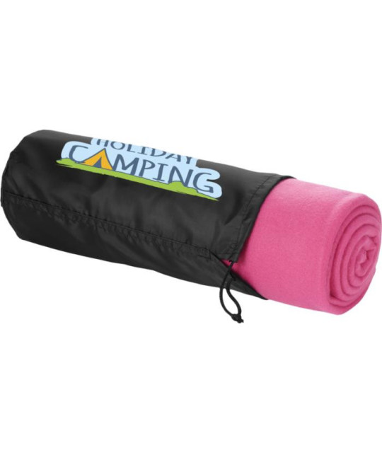 ADT Huggy fleecefilt med påse 150 x 120 cm | ADT Tryck