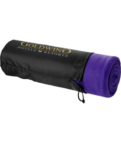 ADT Huggy fleecefilt med påse 150 x 120 cm | ADT Tryck