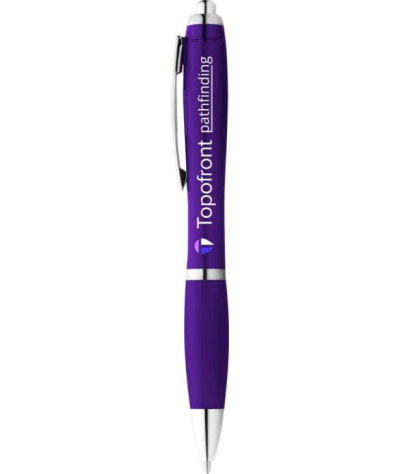 ADT Nash ballpoint pen, blue ink
